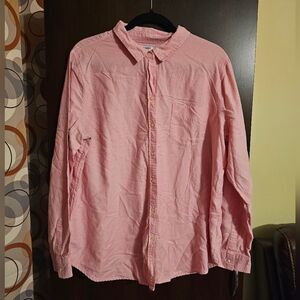 Old Navy Light Pink Button Down Shirt